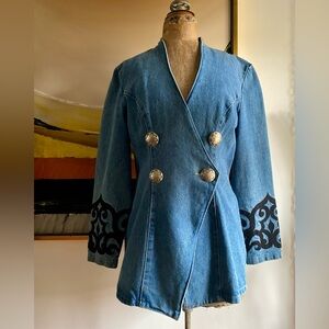 VTG Saddle Ridge Denim Western Coat